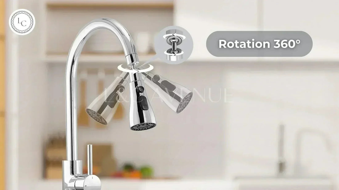 Améliorez Votre Cuisine avec un Robinet Rotatif 360° | AeraBoost™ – L&C Avenue - L&C Avenue