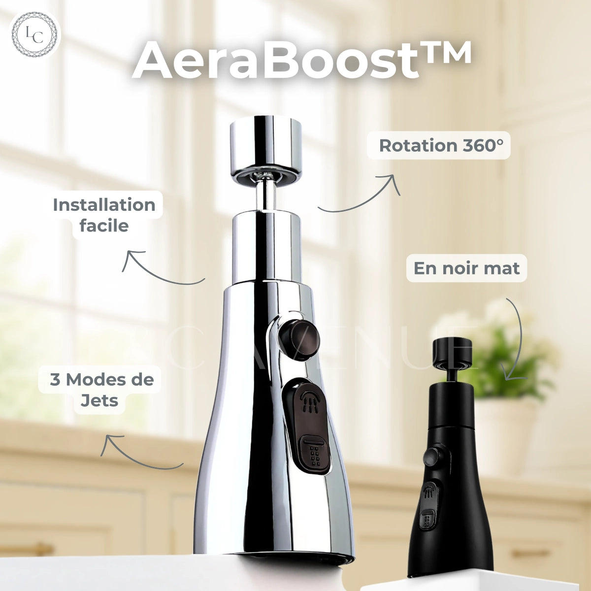 AeraBoost - Mousseur économie eau